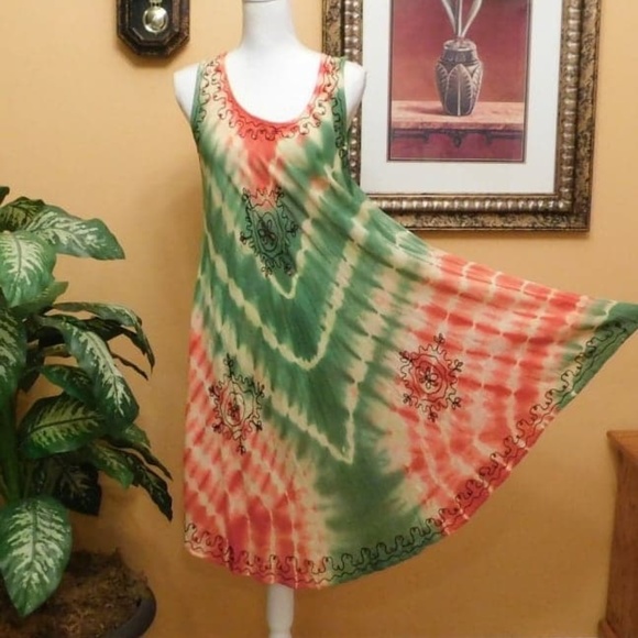 India Boutique Dresses & Skirts - India Boutique Flare MultiColor Dress